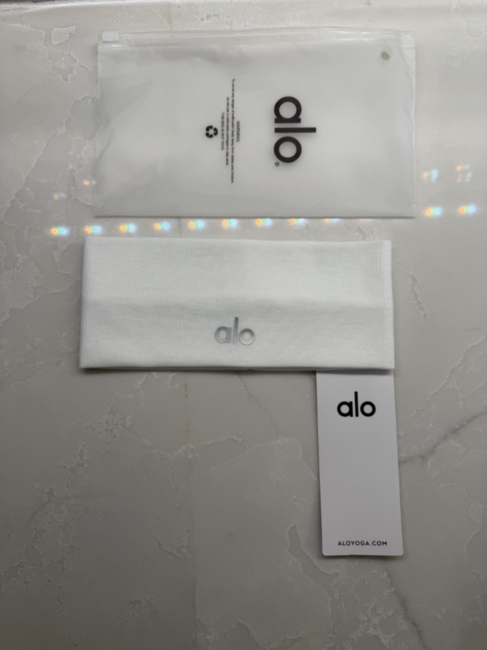 ALO Headband White